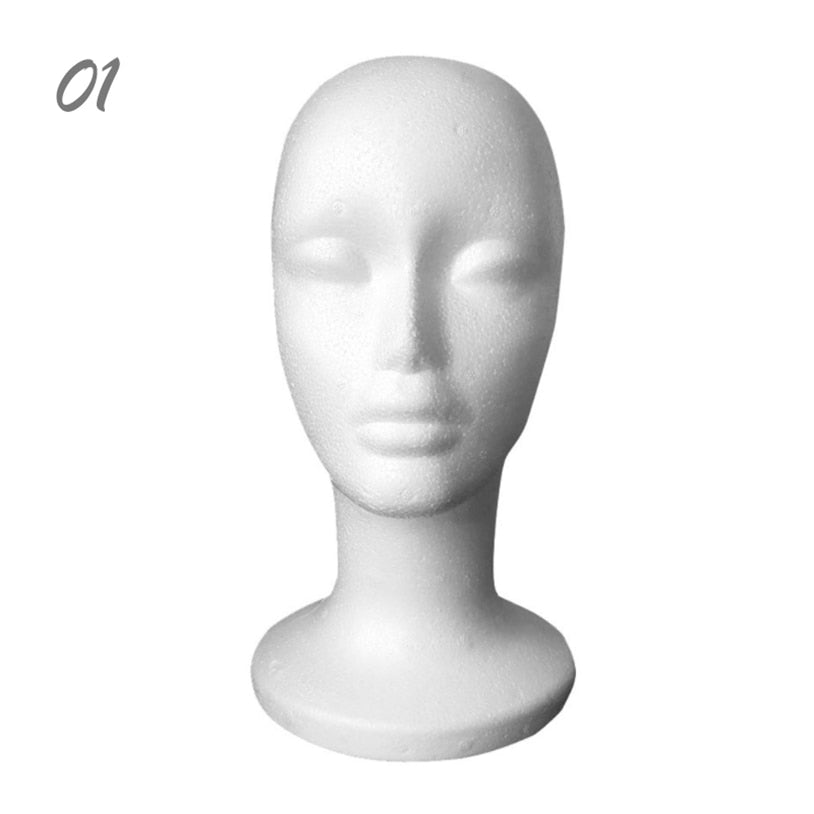 Shop Display Foam Mannequin Head