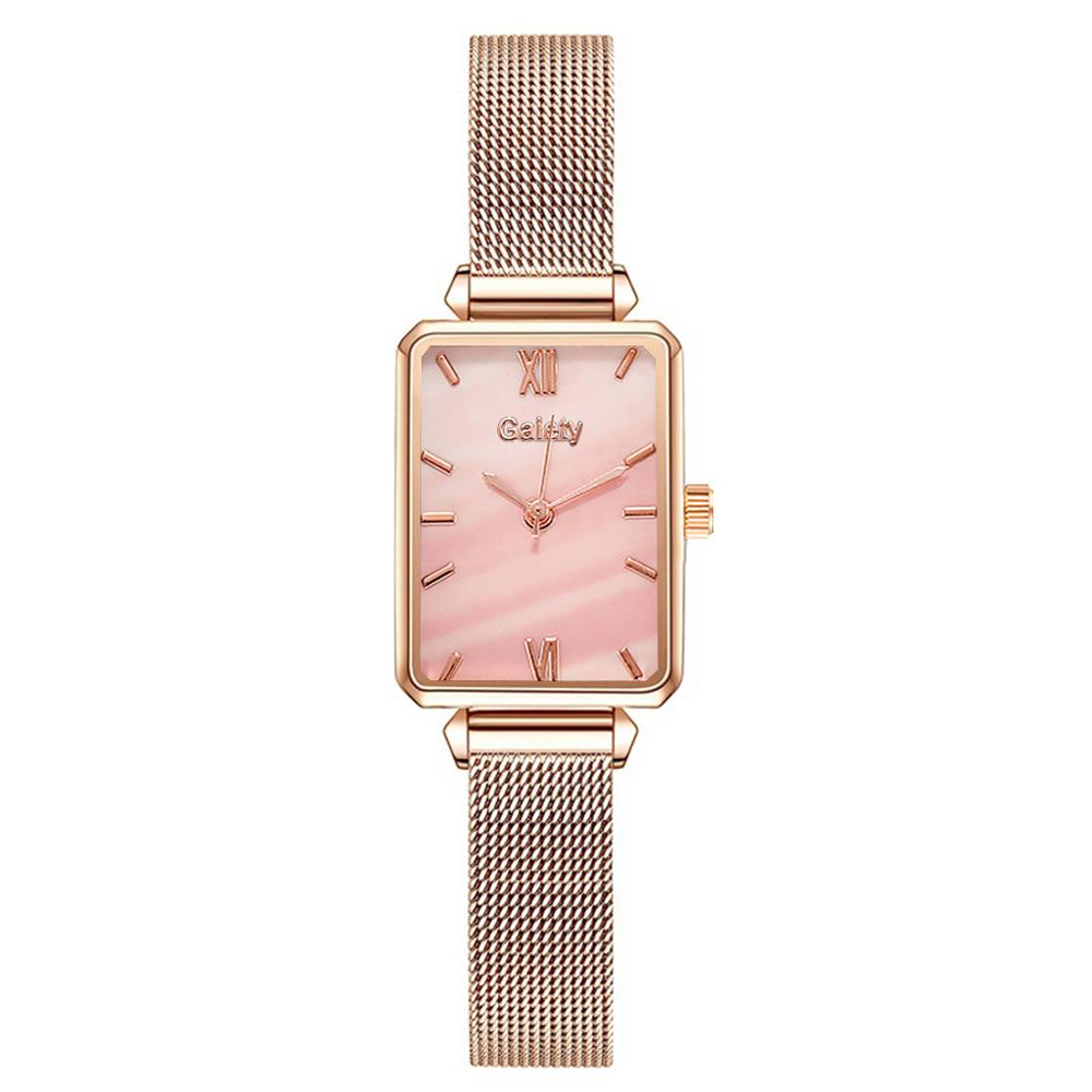 Gaiety Square Quartz Watch Bracelet Set