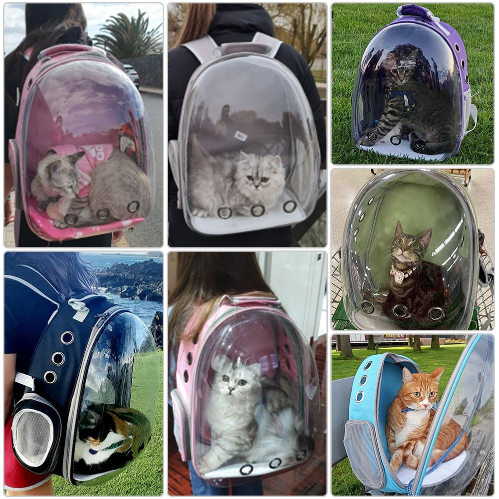Cat / Pet Carrier Rucksack Breathable Bag