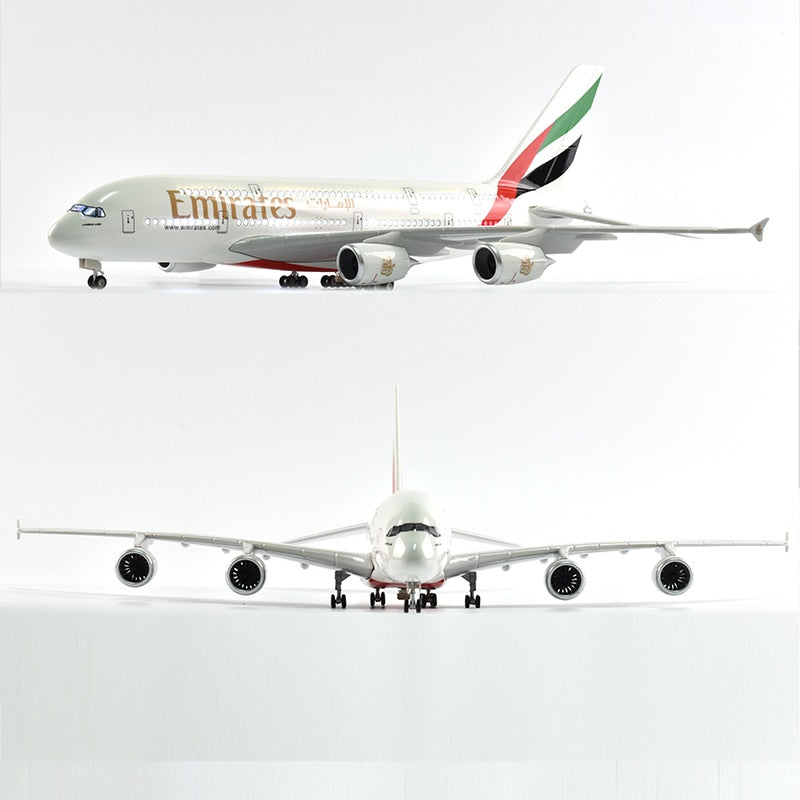 United Arab Emirates Airbus A380 Aircraft Airplane Model - 46cm