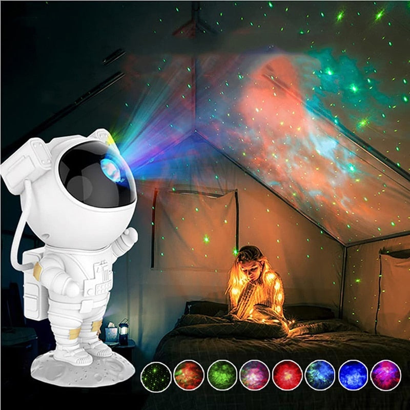 Astronaut Star Galaxy Starry Sky LED Projector Night Light