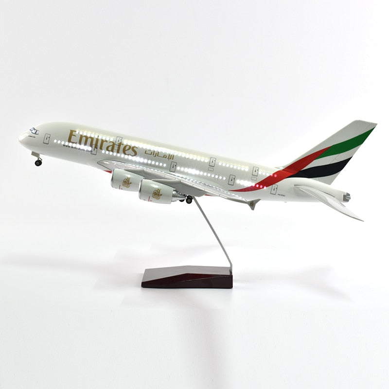 United Arab Emirates Airbus A380 Aircraft Airplane Model - 46cm