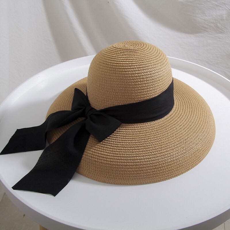 Women Summer Big Bow Sun Hat