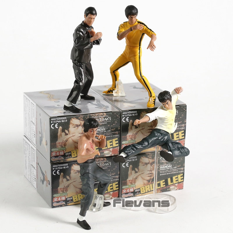 Bruce Lee Figurine 4pcs Set