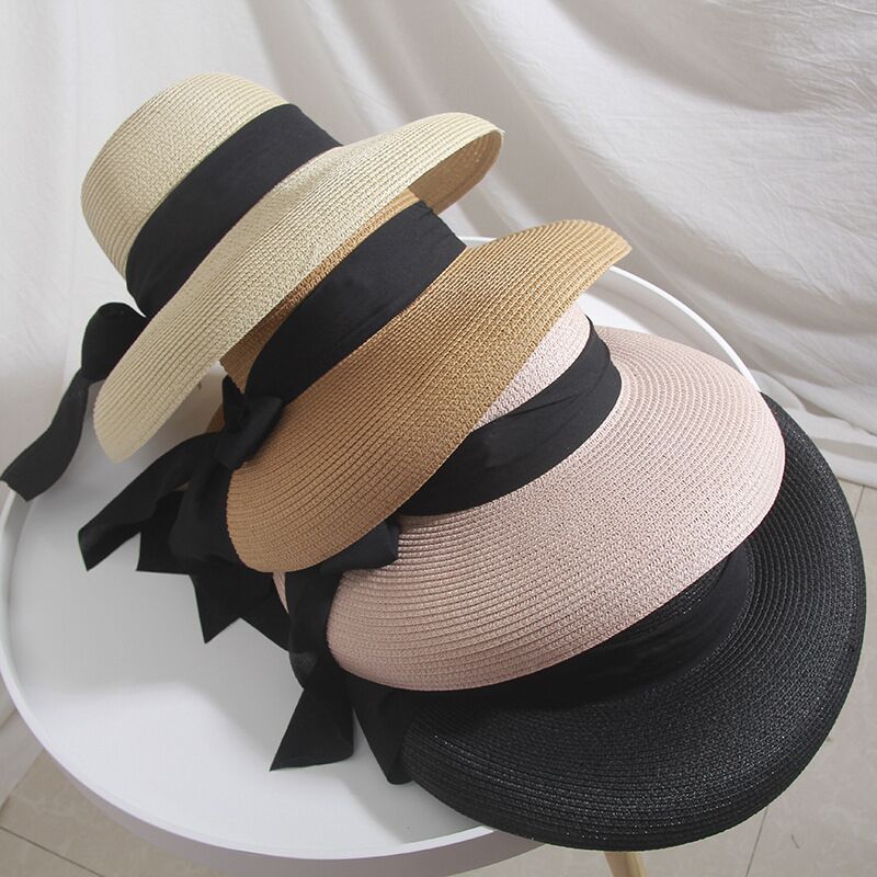 Women Summer Big Bow Sun Hat