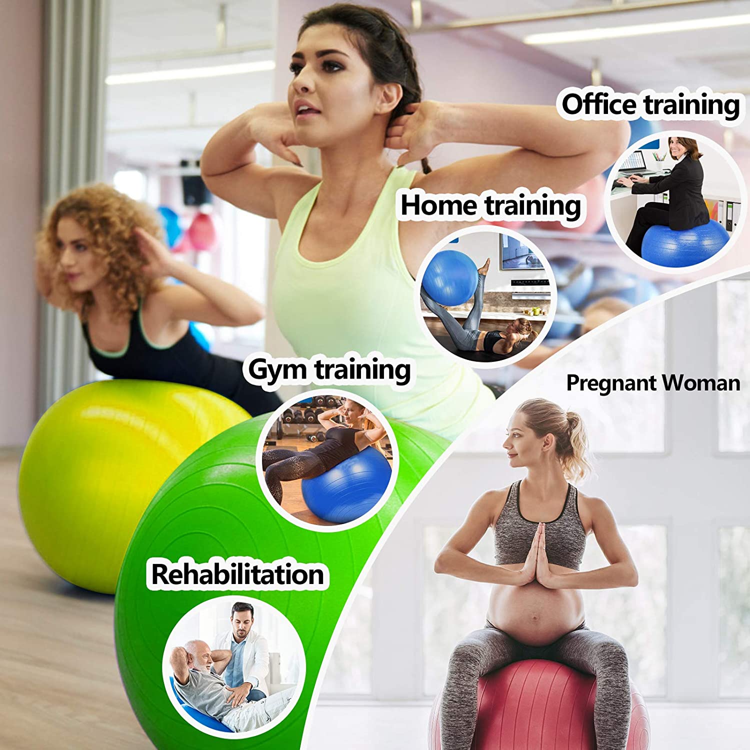 Yoga Fitness Balls