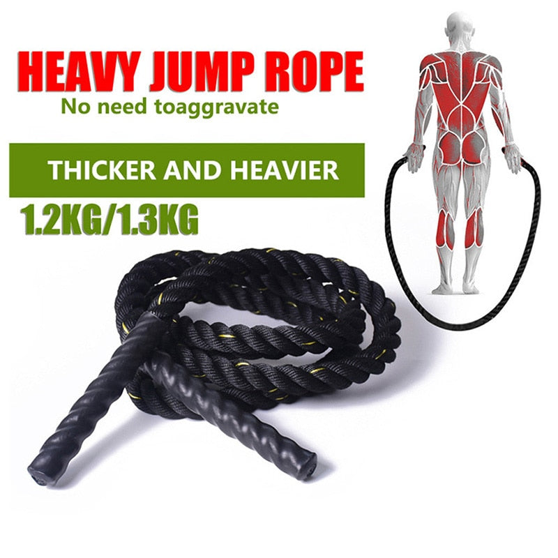 Skipping Battle Ropes Heavy Jump Skipping Rope, Battle Rope, Heavy Skipping Rope