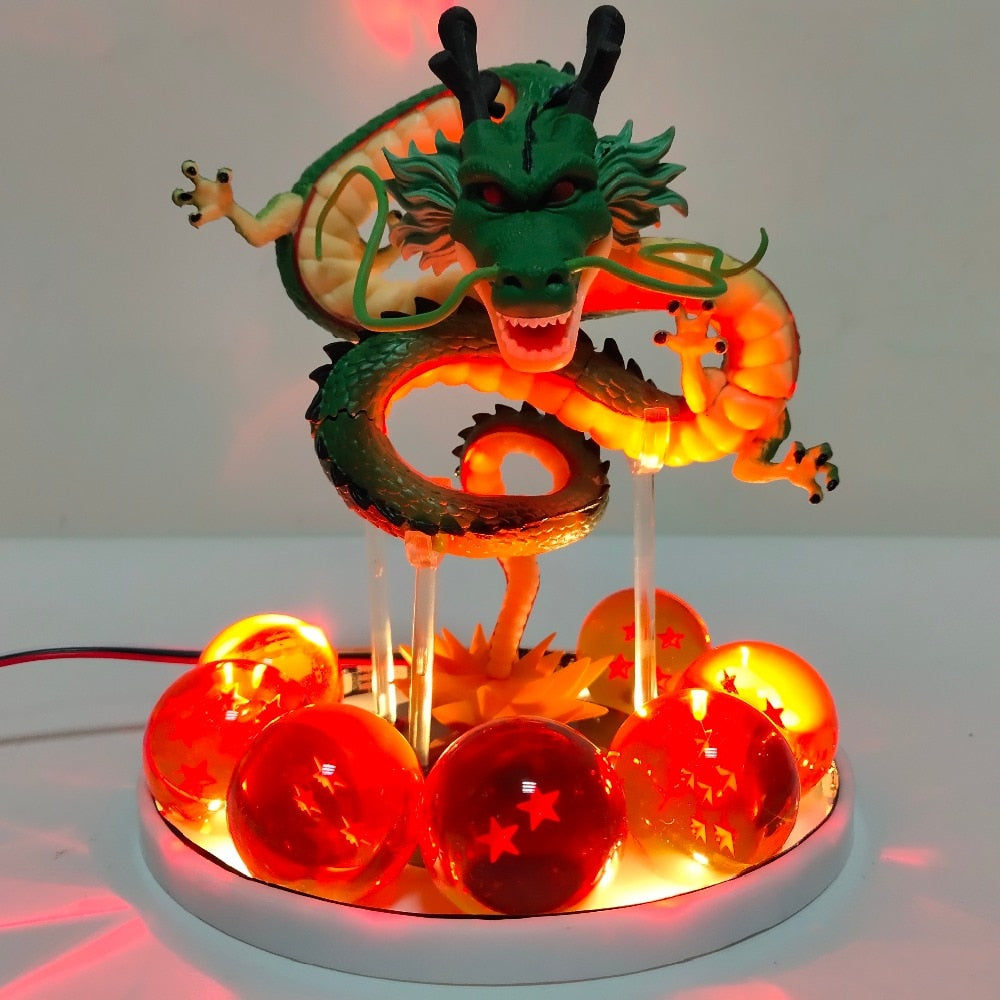 Shenlong Shenron With Dragon Balls Led Dragon Ball Z Figurine