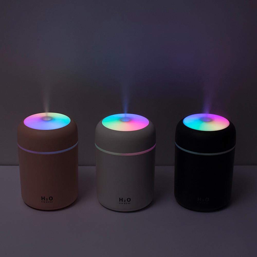 Portable Cool Mist Electric Air Humidifier Oil Diffuser 300ml