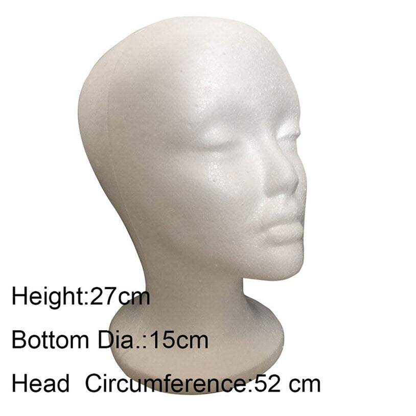 Shop Display Foam Mannequin Head