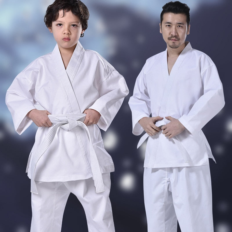 Karate White Polycotton Uniform