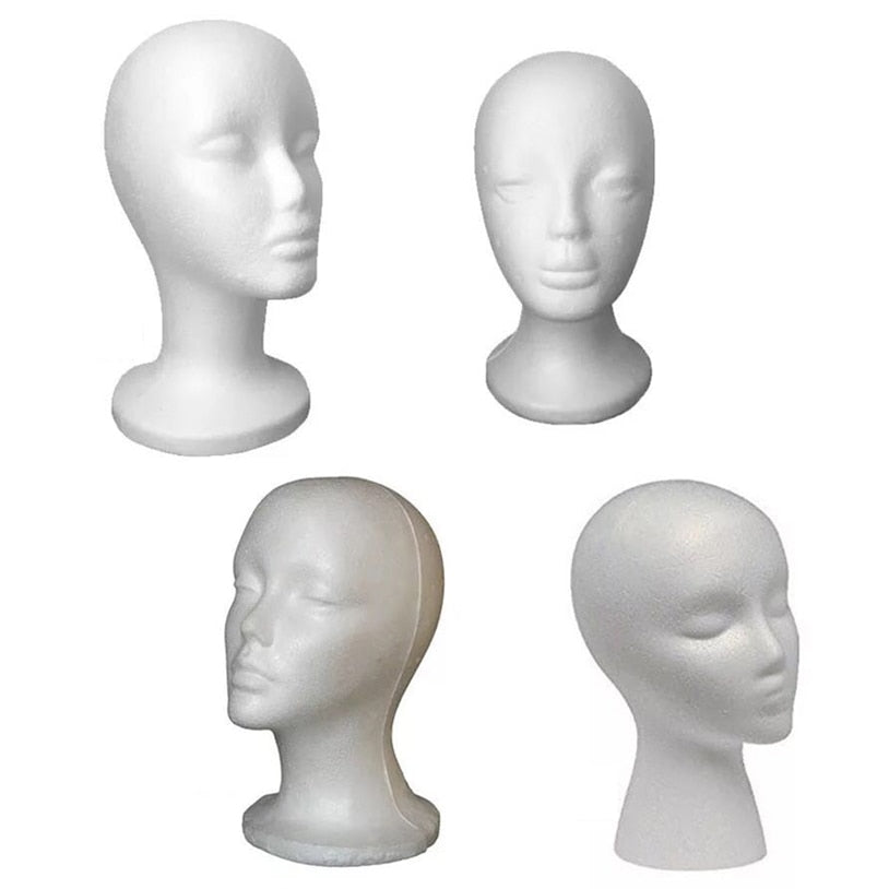 Shop Display Foam Mannequin Head