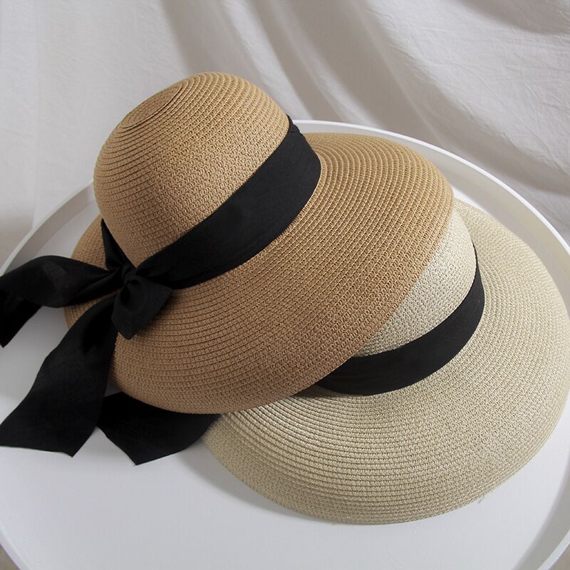 Women Summer Big Bow Sun Hat