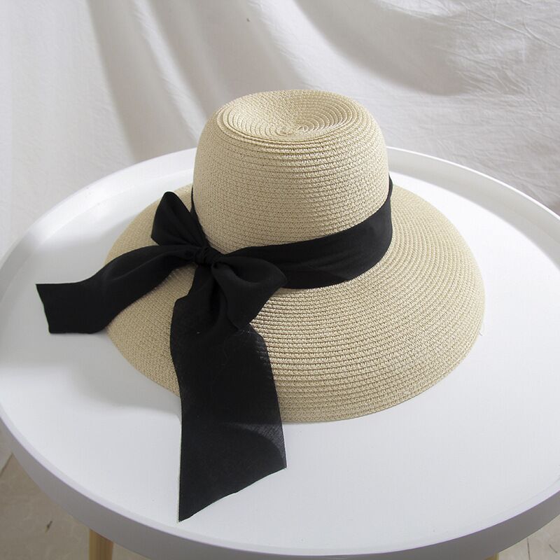 Women Summer Big Bow Sun Hat