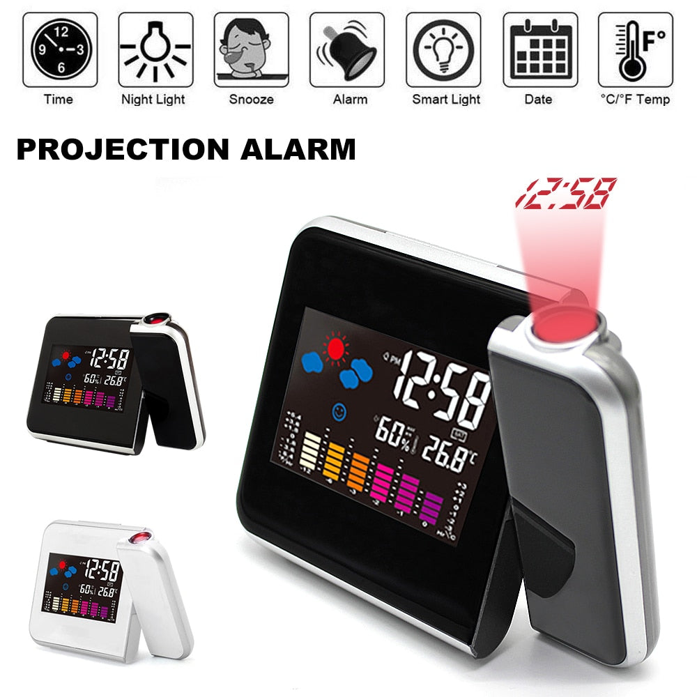 Digital Projection Alarm Clock