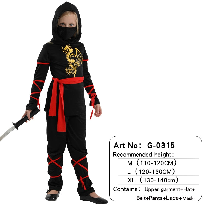 Kids Ninja Cosplay Outfit