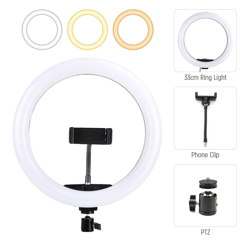 LED Selfie Ring Light With Tripod Stand