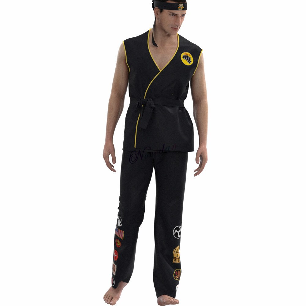 Cobra Kai Black Karate Daniel Larusso Uniform Kids And Adults