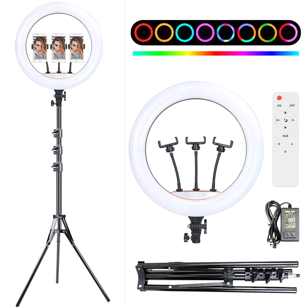 LED Selfie Ring Light With Tripod Stand