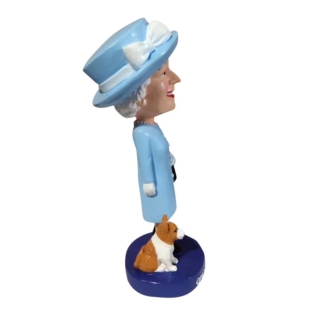 Queen Elizabeth II Table Resin Decorations