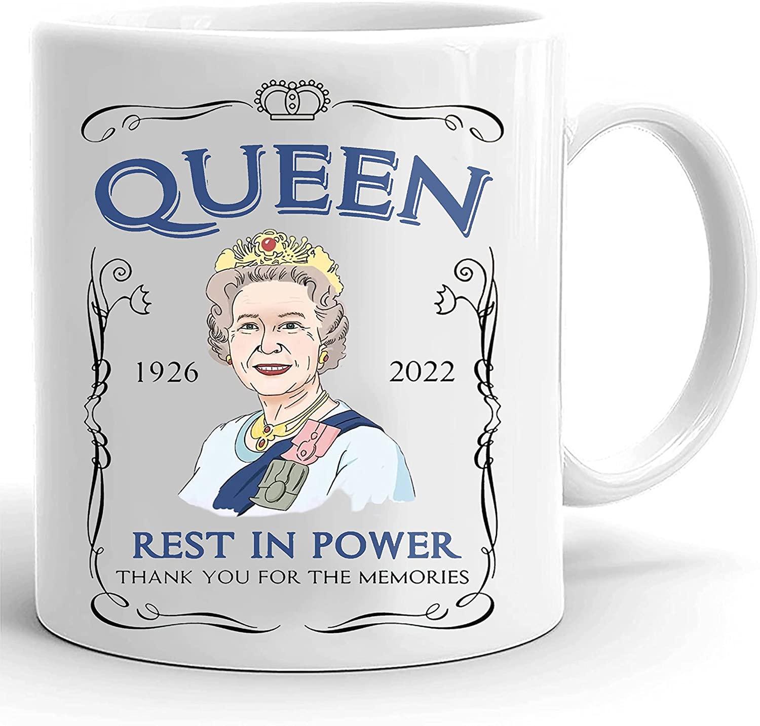 Queen Elizabeth II Platinum Jubilee Coffee Mug