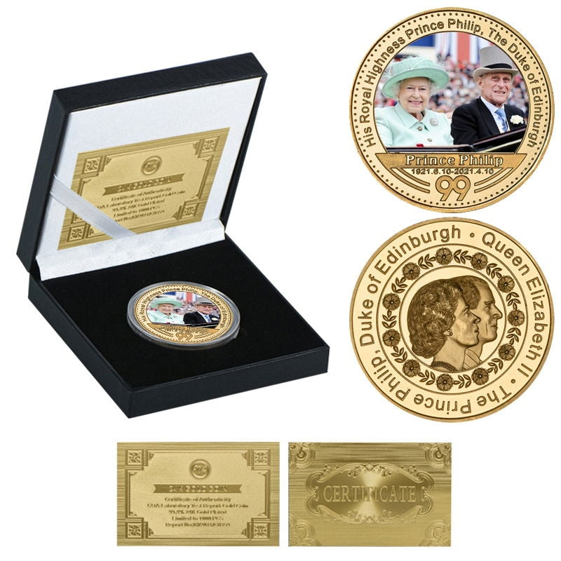 Queen Elizabeth II Gold Coin 1926-2022 Collectors