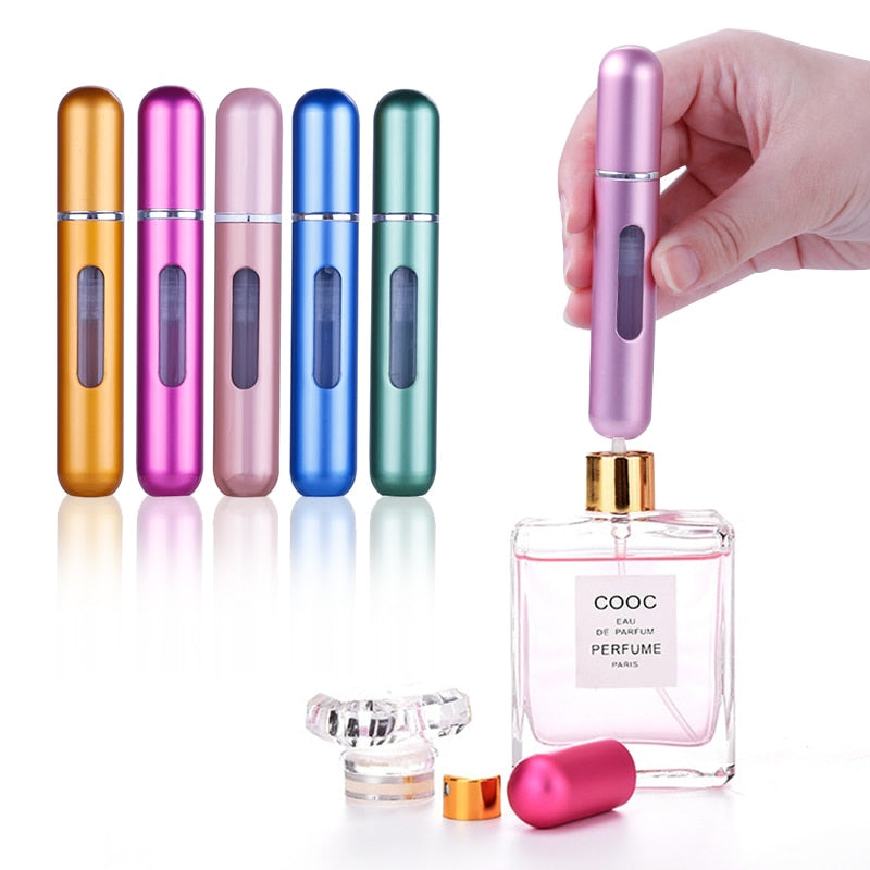 Perfume Atomizer Portable Liquid Container For Traveling