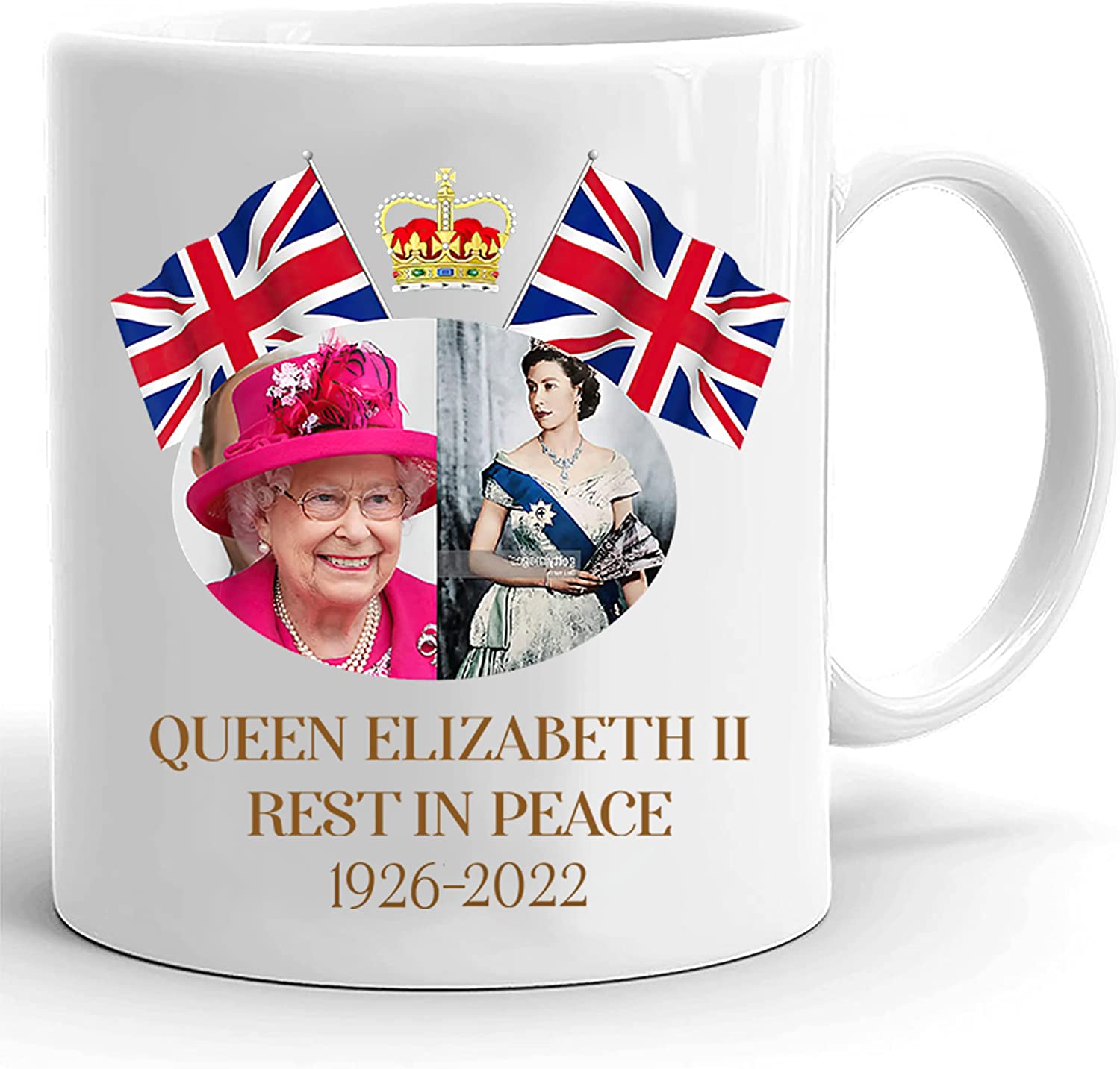 Queen Elizabeth II Platinum Jubilee Coffee Mug