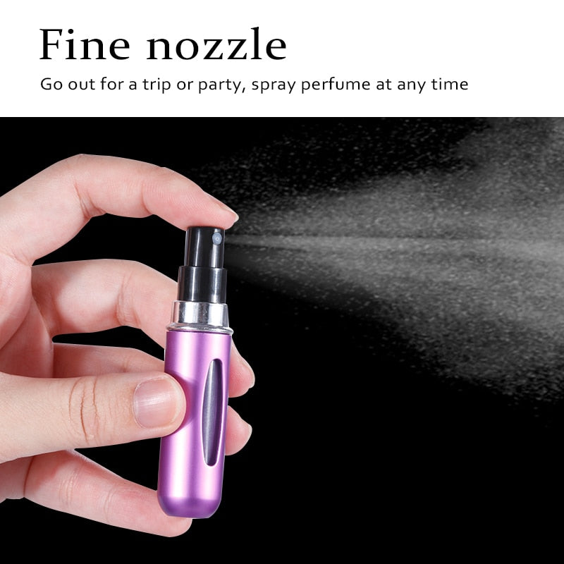 Perfume Atomizer Portable Liquid Container For Traveling