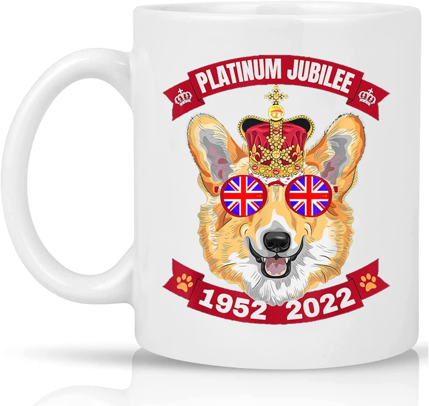 Queen Elizabeth II Platinum Jubilee Coffee Mug