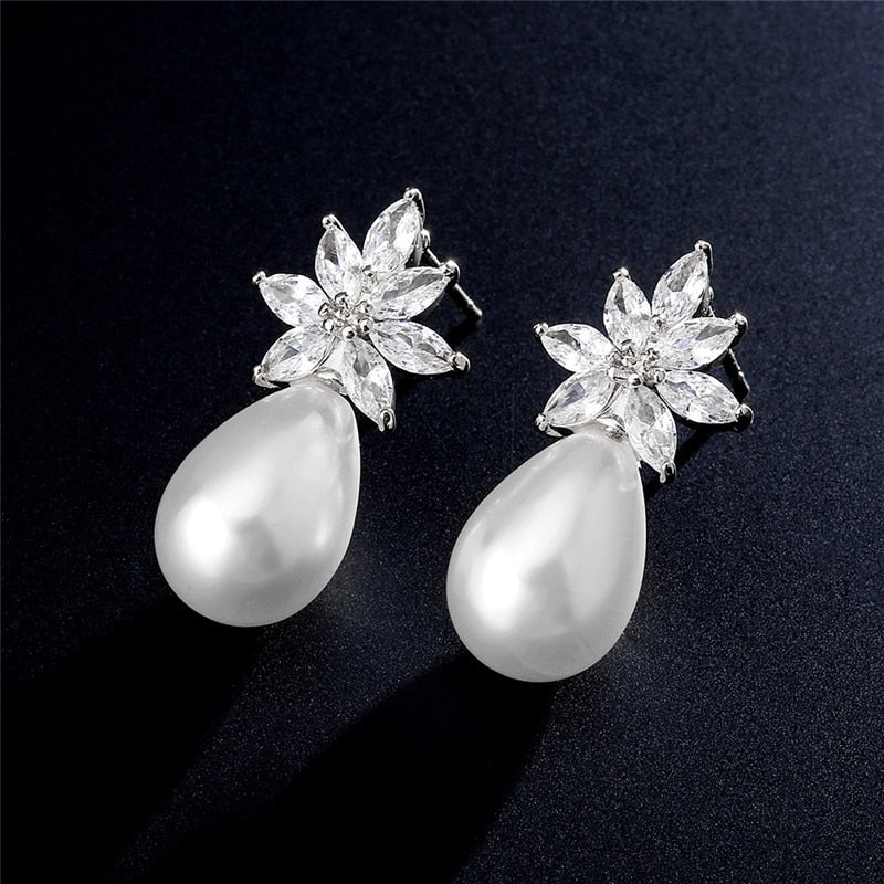 Pearl Stud Earrings