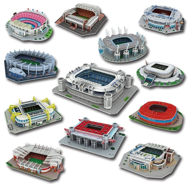 3d Football Stadium Model Jigsaw Puzzle