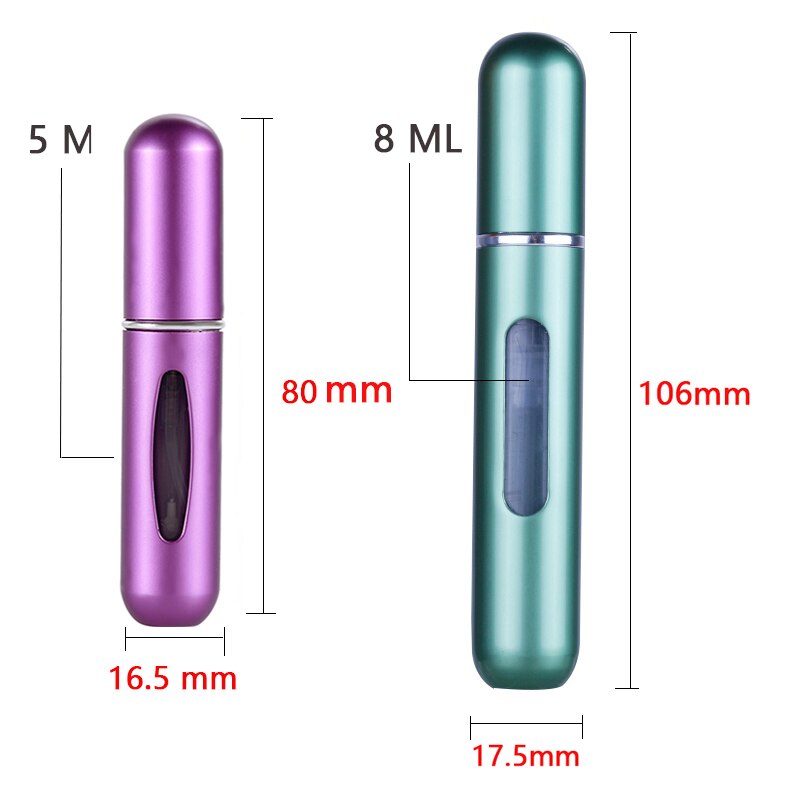 Perfume Atomizer Portable Liquid Container For Traveling