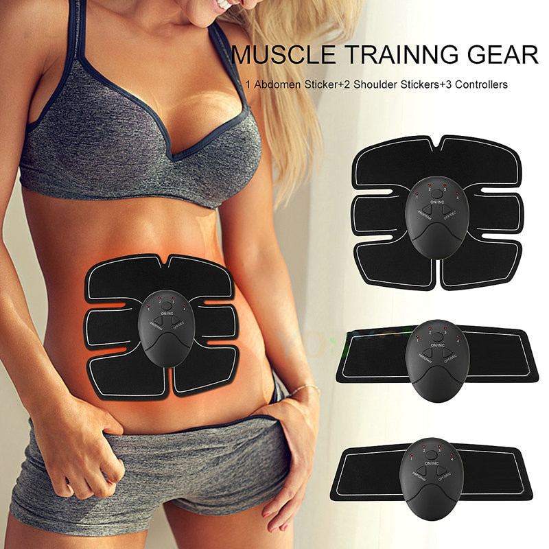 Wireless Muscle Abdominal Stimulator Body Slimming Massager