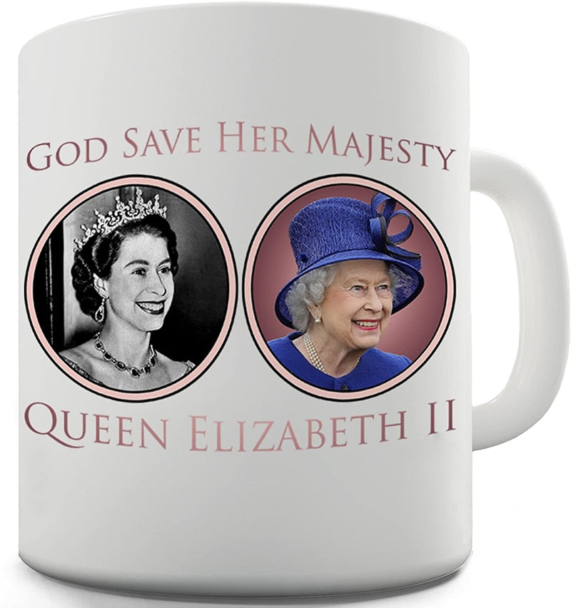 Queen Elizabeth II Platinum Jubilee Coffee Mug