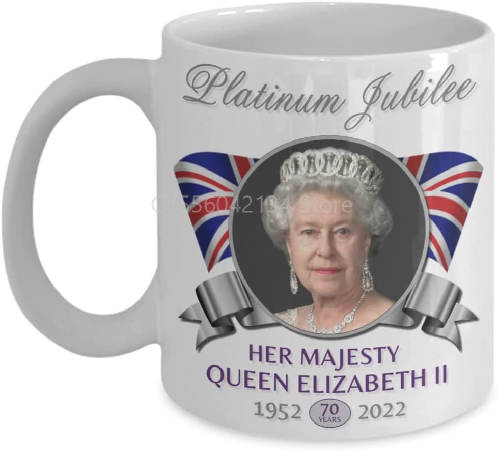 Queen Elizabeth II Platinum Jubilee Coffee Mug