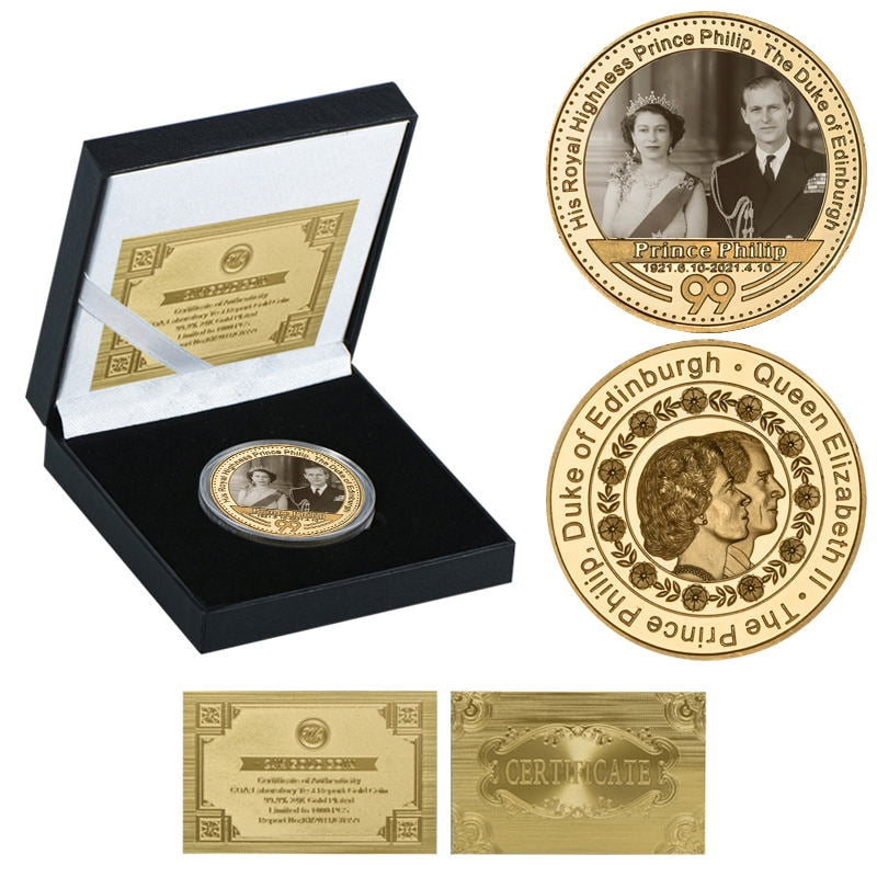 Queen Elizabeth II Gold Coin 1926-2022 Collectors