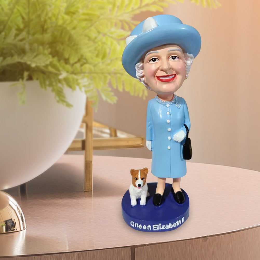 Queen Elizabeth II Table Resin Decorations