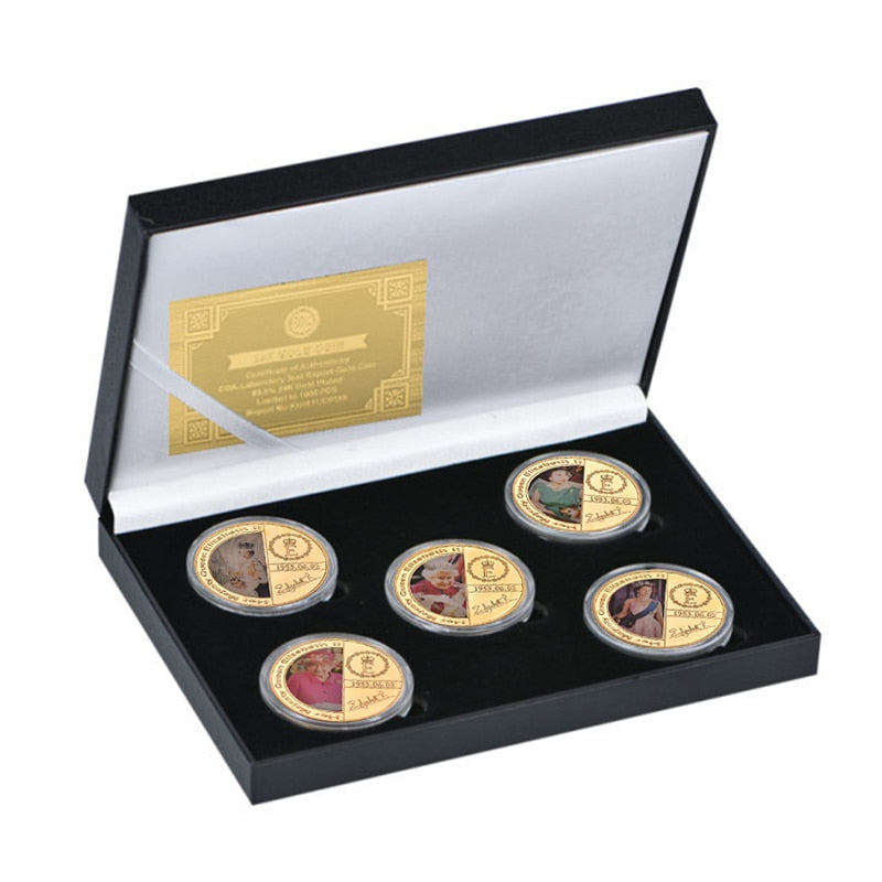 Queen Elizabeth II Gold Coin 1926-2022 Collectors