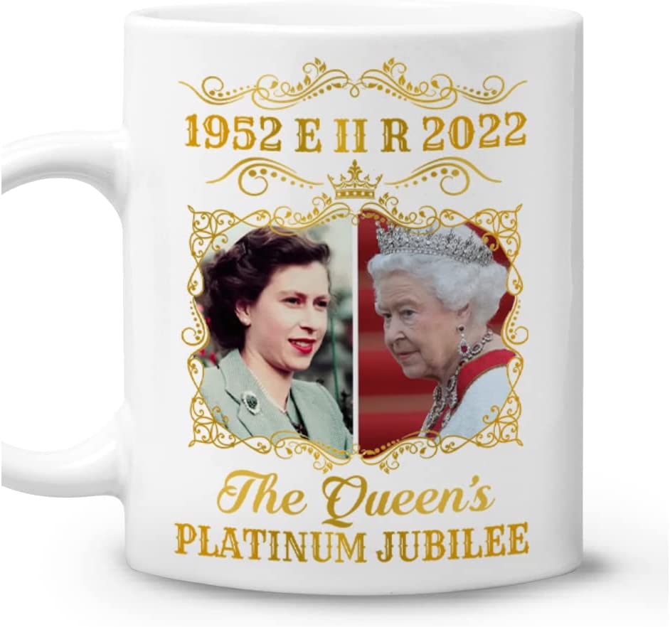 Queen Elizabeth II Platinum Jubilee Coffee Mug