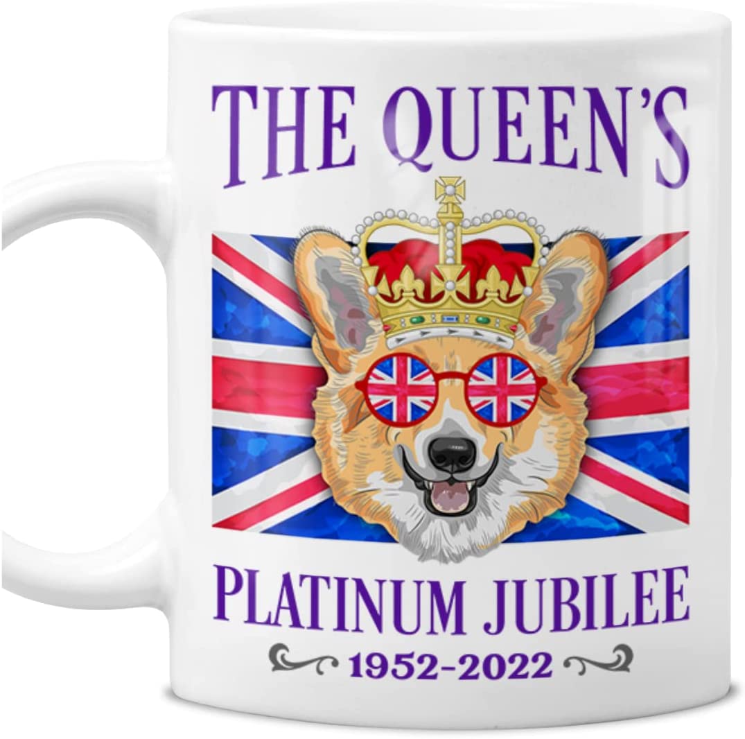 Queen Elizabeth II Platinum Jubilee Coffee Mug