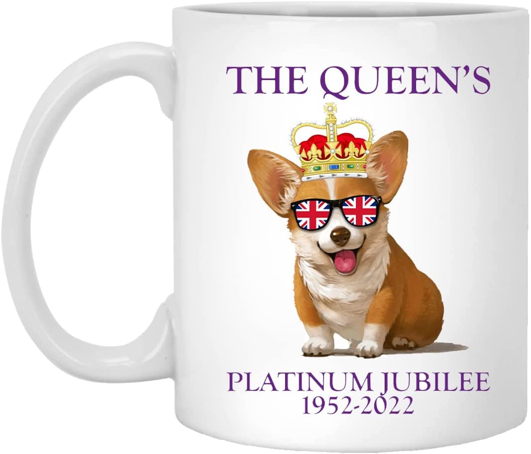 Queen Elizabeth II Platinum Jubilee Coffee Mug