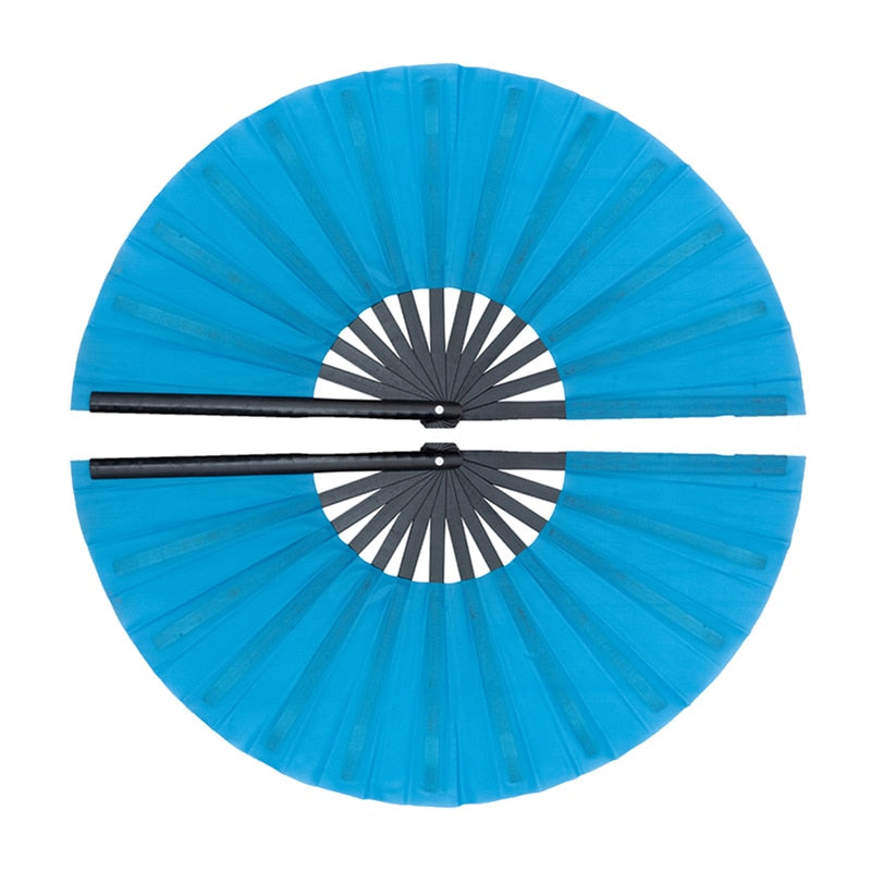 Bamboo Plastic Kung Fu Tai Chi Fan