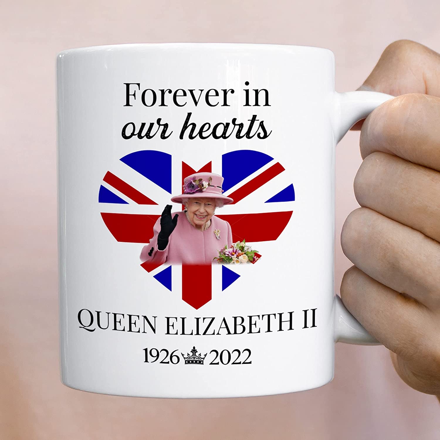 Queen Elizabeth II Platinum Jubilee Coffee Mug