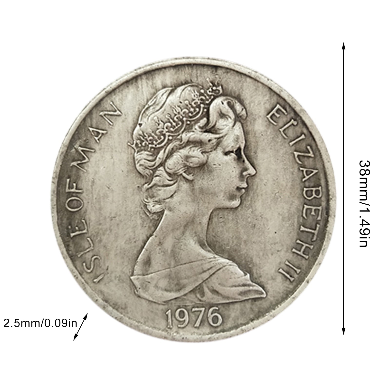 Queen Elizabeth II Souvenir Vintage Coin