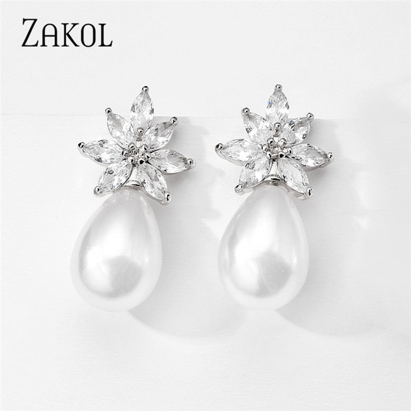 Pearl Stud Earrings