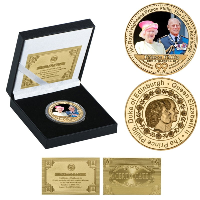 Queen Elizabeth II Gold Coin 1926-2022 Collectors