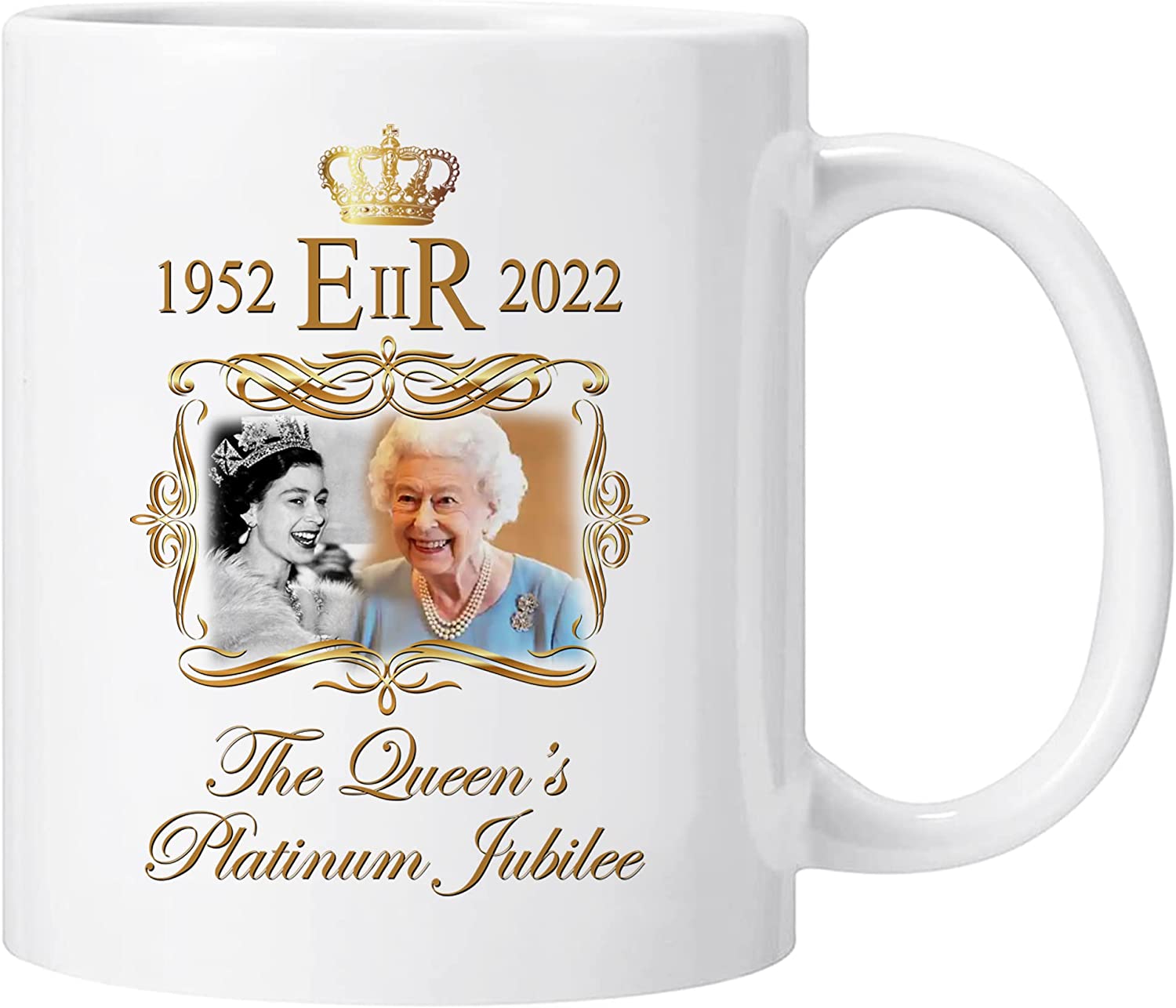 Queen Elizabeth II Platinum Jubilee Coffee Mug