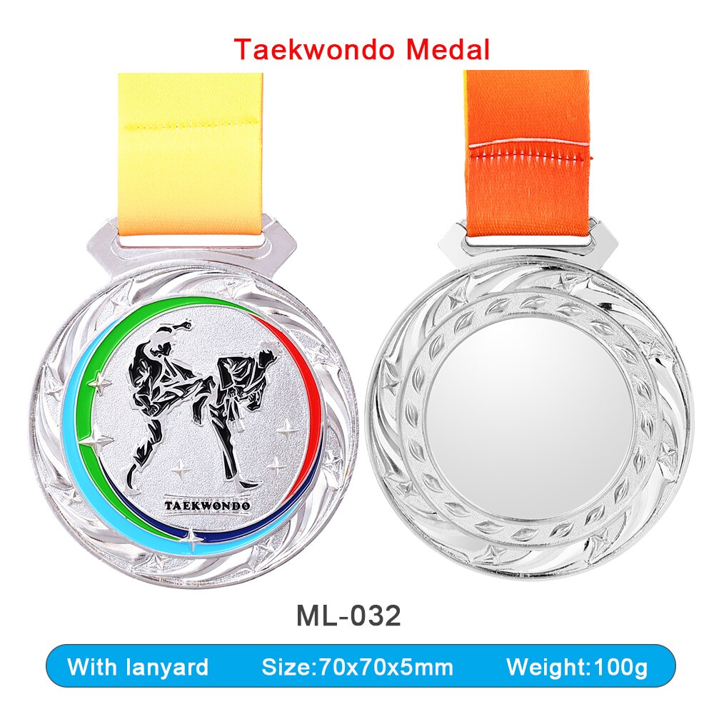 Customised Martial Arts Taekwondo Medal