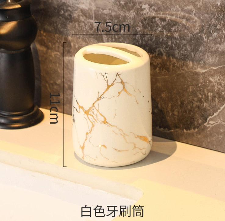 Ceramic Bathroom Decoration Kit